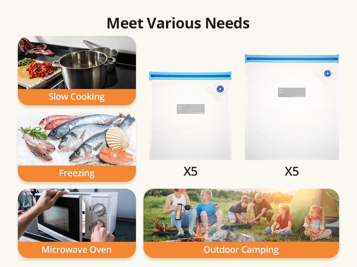 INKBIRD 4 in 1 Handheld Vacuum Sealer White & Green 60Kpa Strong Suction USB Rechargeable Portable Food Preservation Solution with Mason Jar Lids & Food Bags TikTokShopHolidayHaul