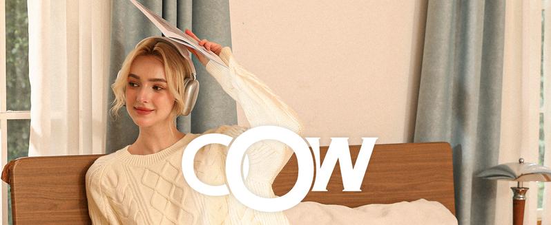 OOW Women's Cozy House Slippers Memory Foam Soft Warm Fuzzy Slippers for Indoor & Outdoor Use Soft Knit Comfort Easy Slip-On Design Footwear Girl