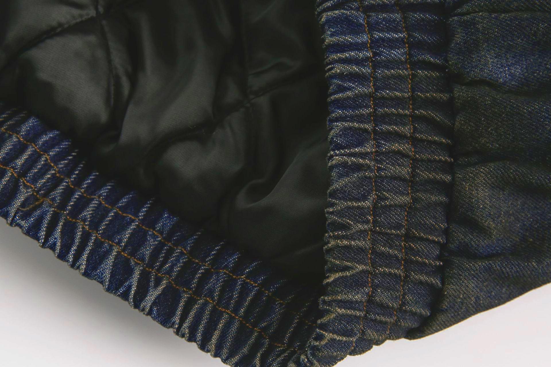 Inlfation Unisex Fashion Cropped Boxy Short Flight Jacket with Hood, Zipper Design, Colorblocked, Anti-Pilling Casual Winter Coat by INFLATION  SpringStatements Street wear Hooded Puffer Coat