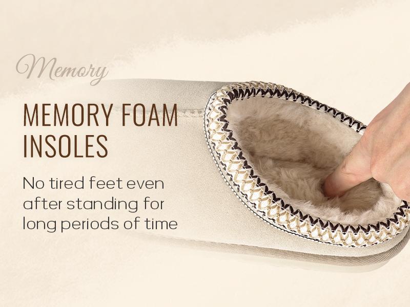 Women's Suede Slippers Outdoor House Slipper Non-Slip Fluffy Comfortable Warm Cute Mini Platform Braided Leather for Autumn Winter Fuzzy Cozy Classic Stylish