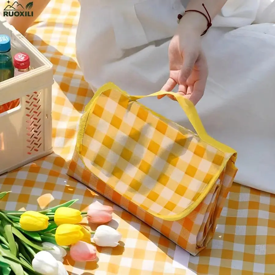 Extra Large Picnic Blanket Beach Blankets,Outdoor Foldable Waterproof Sand Mat for Beach Camping Hiking Travel Family