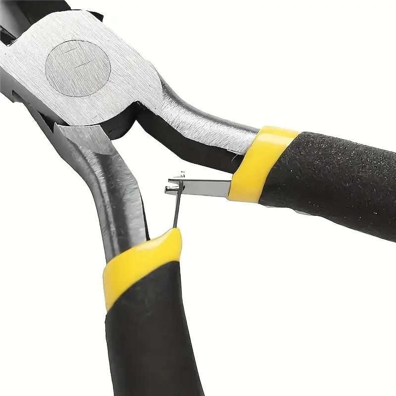 8-Piece Portable Pliers Set, Ergonomic Design Multi-Function Repair Tool Kit, Includes 4.5 Inch Mini Bending Pliers, Needle Nose Pliers