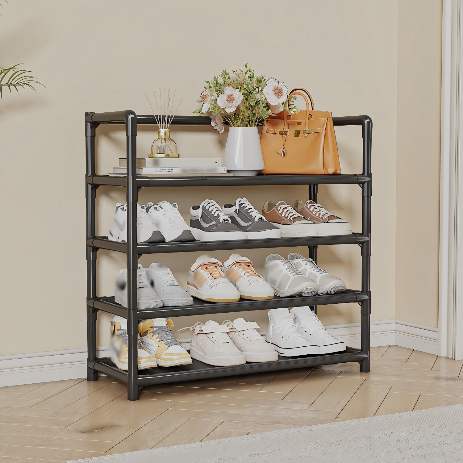 Multi-Layer Storage Rack, Easy Assembly Shoe Organizer, Home Indoor Use, Student Dormitory Display Shelf, Multifunctional Stand