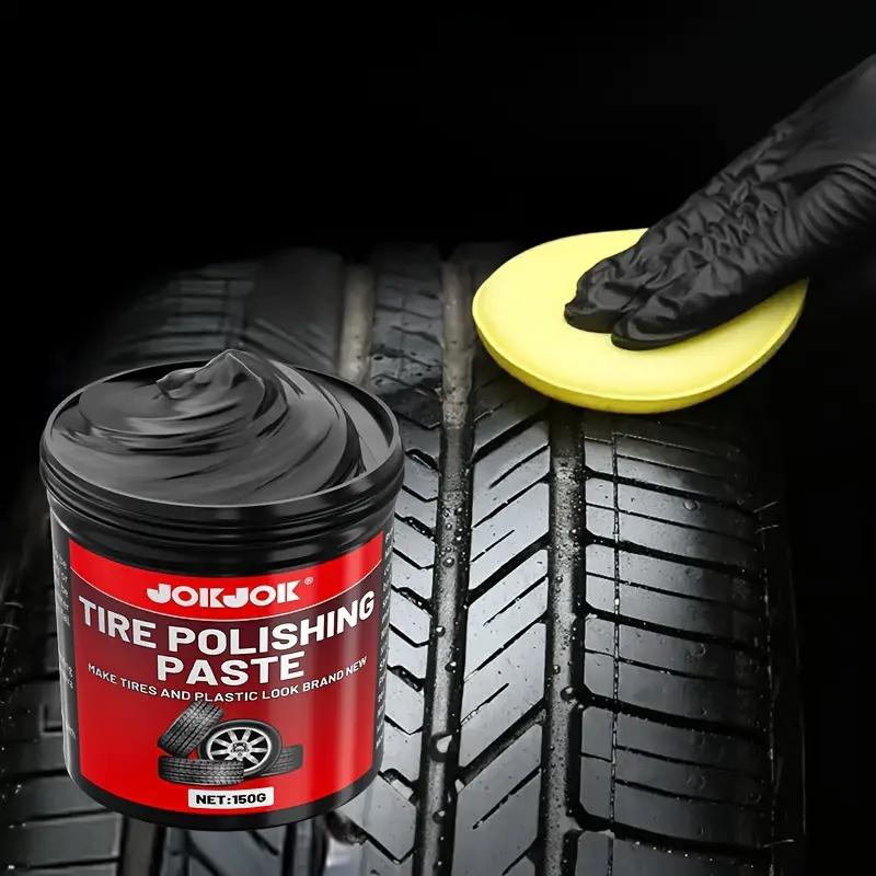 Tire Gloss Protection Agent, Premium Long-Lasting Shine Wax Protective Maintenance Coating, Keeps Car Tires Shiny and Bright