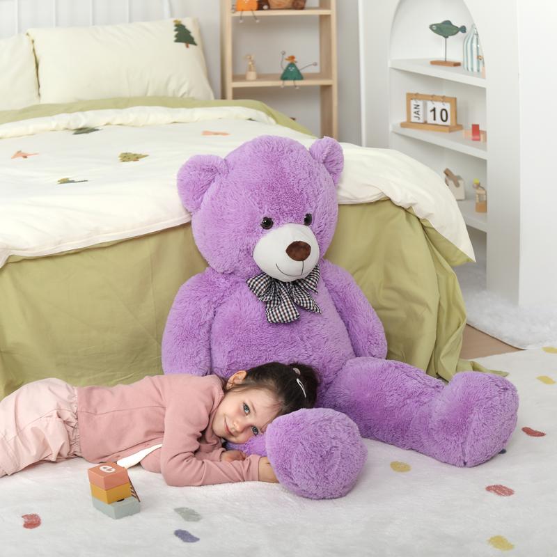 MaoGoLan 4ft 5ft 6ft Giant Teddy Bear Stuffed Animal Big Teddy Bear Stuffed Bear Baby Shower Life Size Large Teddy Bear for Girlfriend Boyfriend Wife Children, For Birthday,  Wedding party, Anniversary  #dealsforyoudays