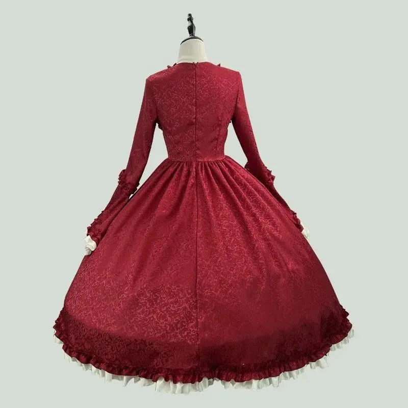 Women Rococo Ball Gown Vintage Renaissance Medieval Costume Princess Lolita Dress Royal Victorian Irish Halloween Cosplay Dress