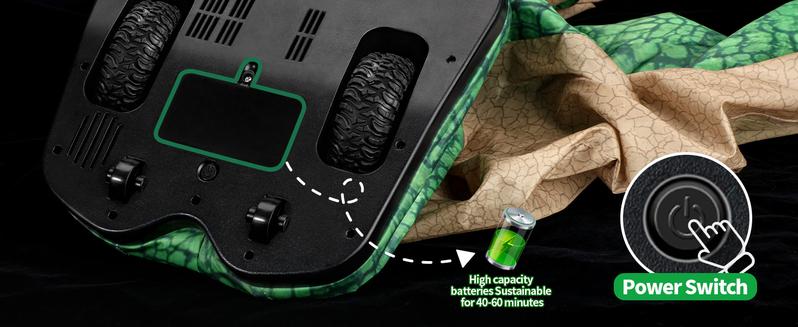 2.4GHZ Remote Control Inflatable Dinosaur Toy, Electric Toy Dinosaur with 360°Rotation and Sound Effects,Rechargeable Walking Dinosaur Toy, Birthday Gifts for Boys Kids Age 6-8 8-12