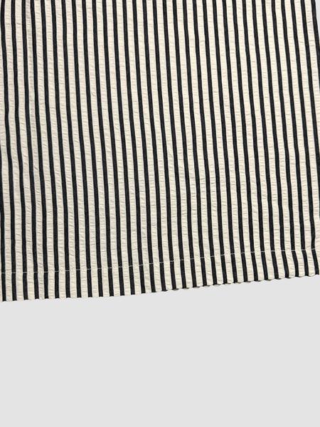 Women's Vertical Striped Casual Elastic Waist Wide Leg Striped Pants