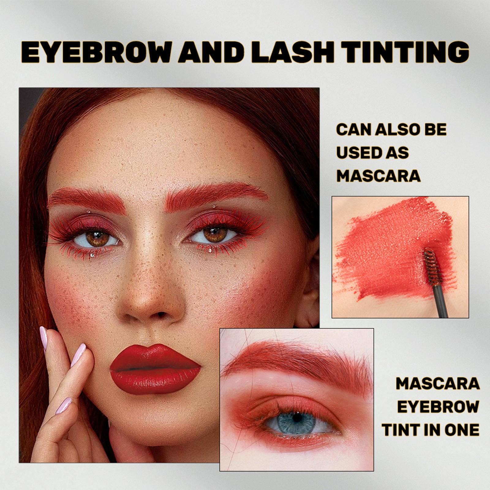 Long-Lasting Waterproof Sweatproof Mascara, Natural Volumizing Effect, Dual-Ended Balm Formula, Single Item Packaging