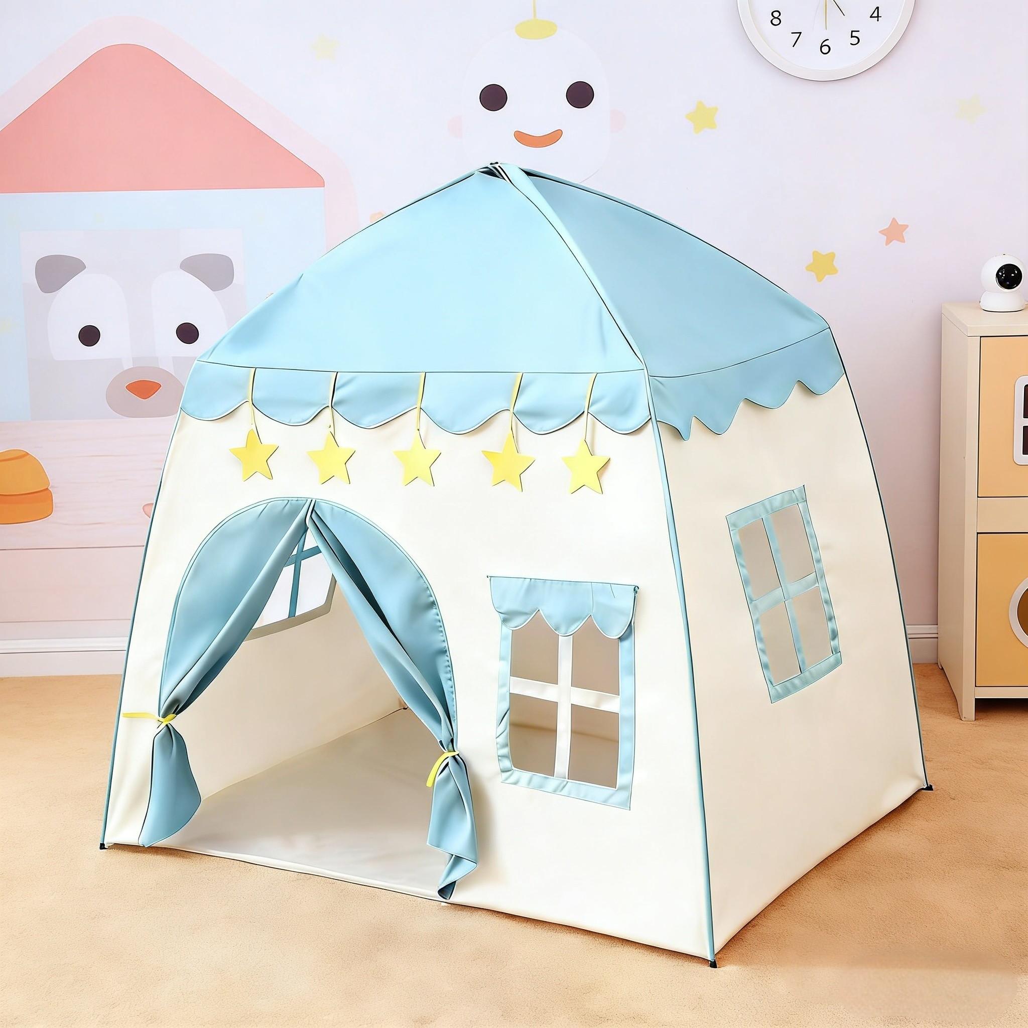 Princess Fairy Tale Toy Castle, Flower House for Kids, Outdoor Playhouse, Beach Toys, Perfect Holiday Gift for Boys and Girls