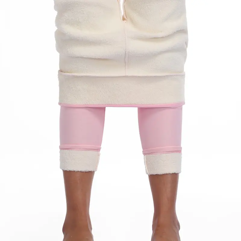 Women High Waist Leggings, Fall Winter Casual Style, Fleece Lining, High Elasticity, Loose Fit, Daily Commute Outdoor Wear