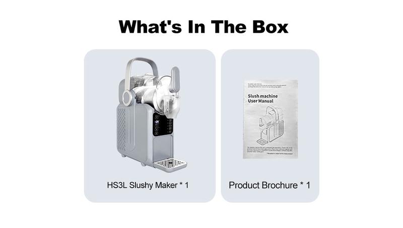 GSEICE 3L Slushy Machine Big Capacity for Easy Slushie Multi-Preset Soft Serve Slushie Machine Automatic Professional Frozen Drink Maker Slushie machine Slush Machine for Sale GSEICE 3L Slushy Machine Big Capacity for Easy Slushie Multi-Preset Soft Serve Slushie Machine Automatic Professional Frozen Drink Maker Slushie machine Slush Machine for Sale