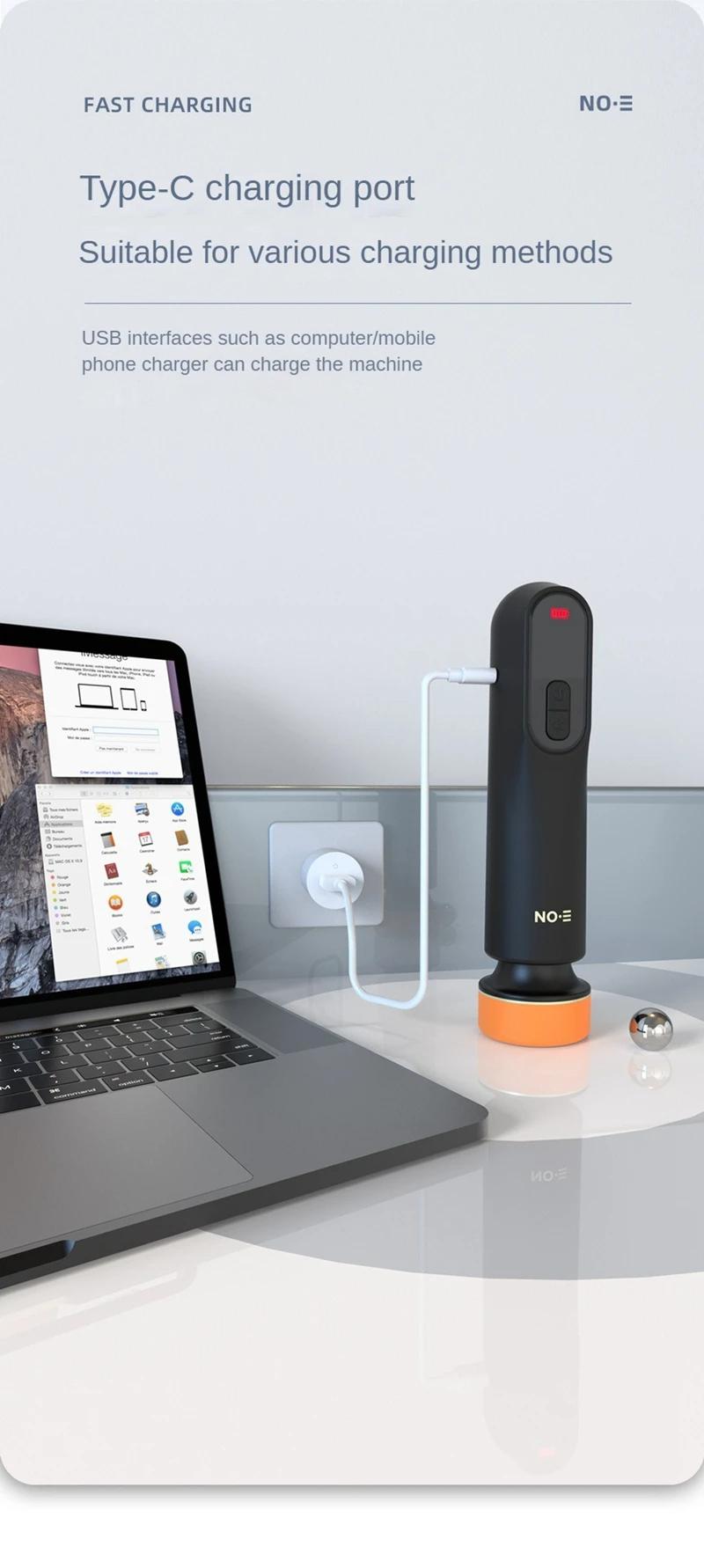 Joytutus Wireless 12000RPM Car Polisher & Waxer 3 in 1 Sanding Machine for Paint Scratch Repair Windshield Oil Film Removal Cordless Power Tool