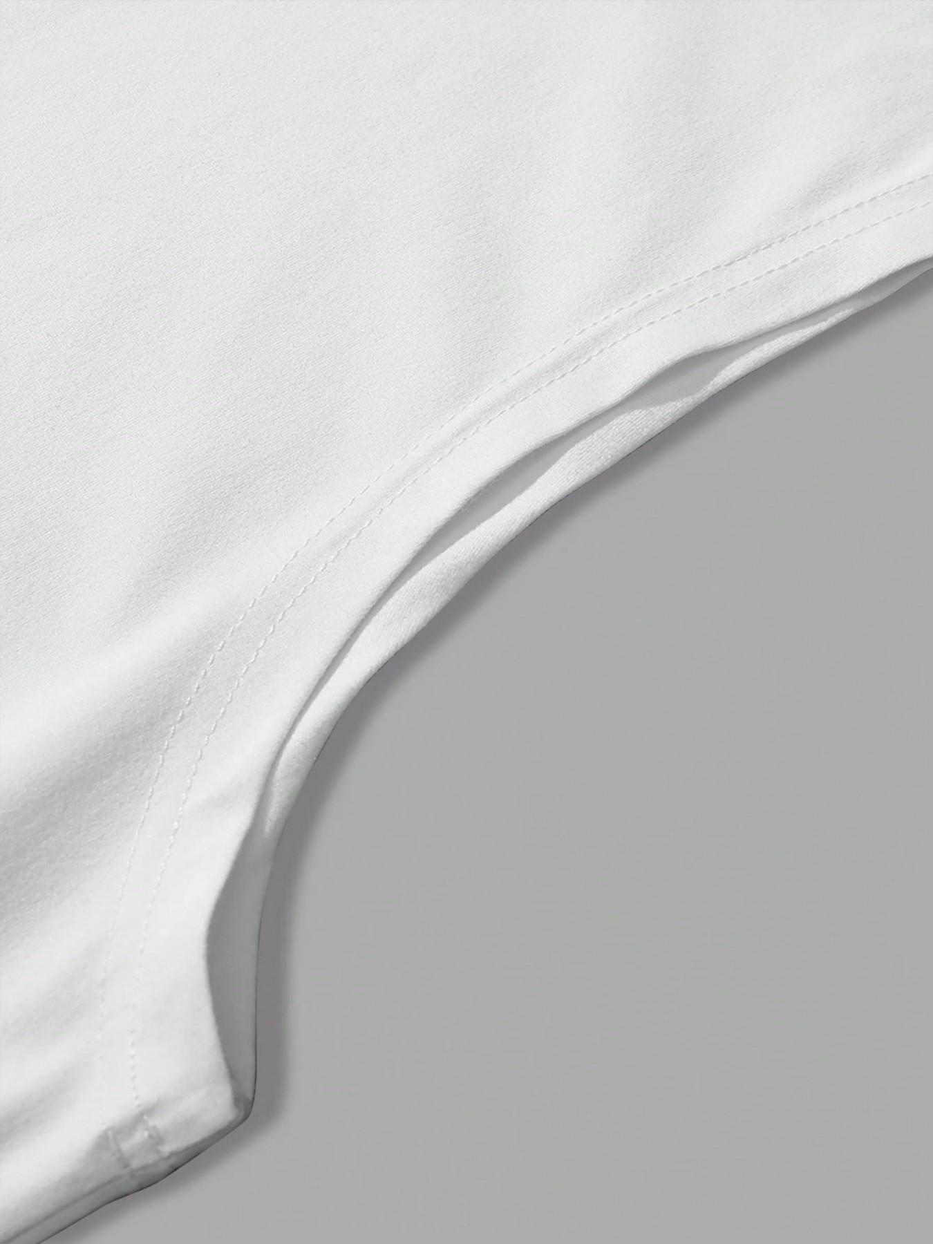 5pcs Men's Plus Size ALPHA USA Flag Graphic Sleeveless Tank Top, Casual Loose Fit Crew Neck Vest, Trendy Streetwear Tops for Summer, Daily Commute & Lounge