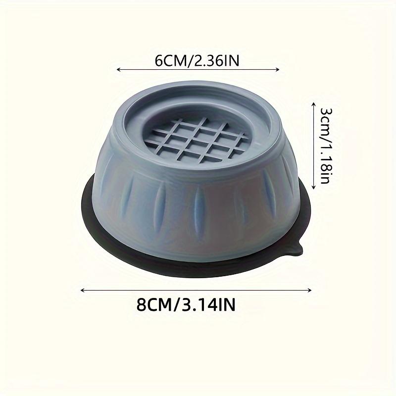 5-Piece Shockproof Washing Machine Mat - Non-slip, Shockproof and Noise Reduction Mat for Washer and Dryer Support