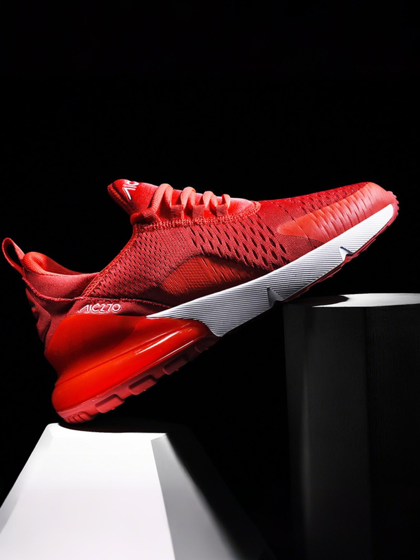 Men's Outdoor Running Shoes, Couples' Sports Shoes, Comfortable Daily Wear, Breathable Fabric, Air Cushion Design, Perfect Gift
