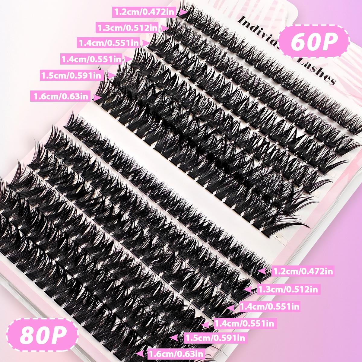 Mixed Size False Eyelashes Lash Clusters Waterproof Kit, 240pcs/set Natural Look Eyelashes Extensions, Faux Cluster Lashes, Volumized Fake Eyelashes for Eye Makeup, Lashes Extension Kit, Mini Makeup, Cluster Lashes Kit, Lightweight Cosmetic Mixed Size False Eyelashes Lash Clusters Waterproof Kit, 240pcs/set Natural Look Eyelashes Extensions, Faux Cluster Lashes, Volumized Fake Eyelashes for Eye Makeup, Lashes Extension Kit, Mini Makeup, Cluster Lashes Kit, Lightweight Cosmetic