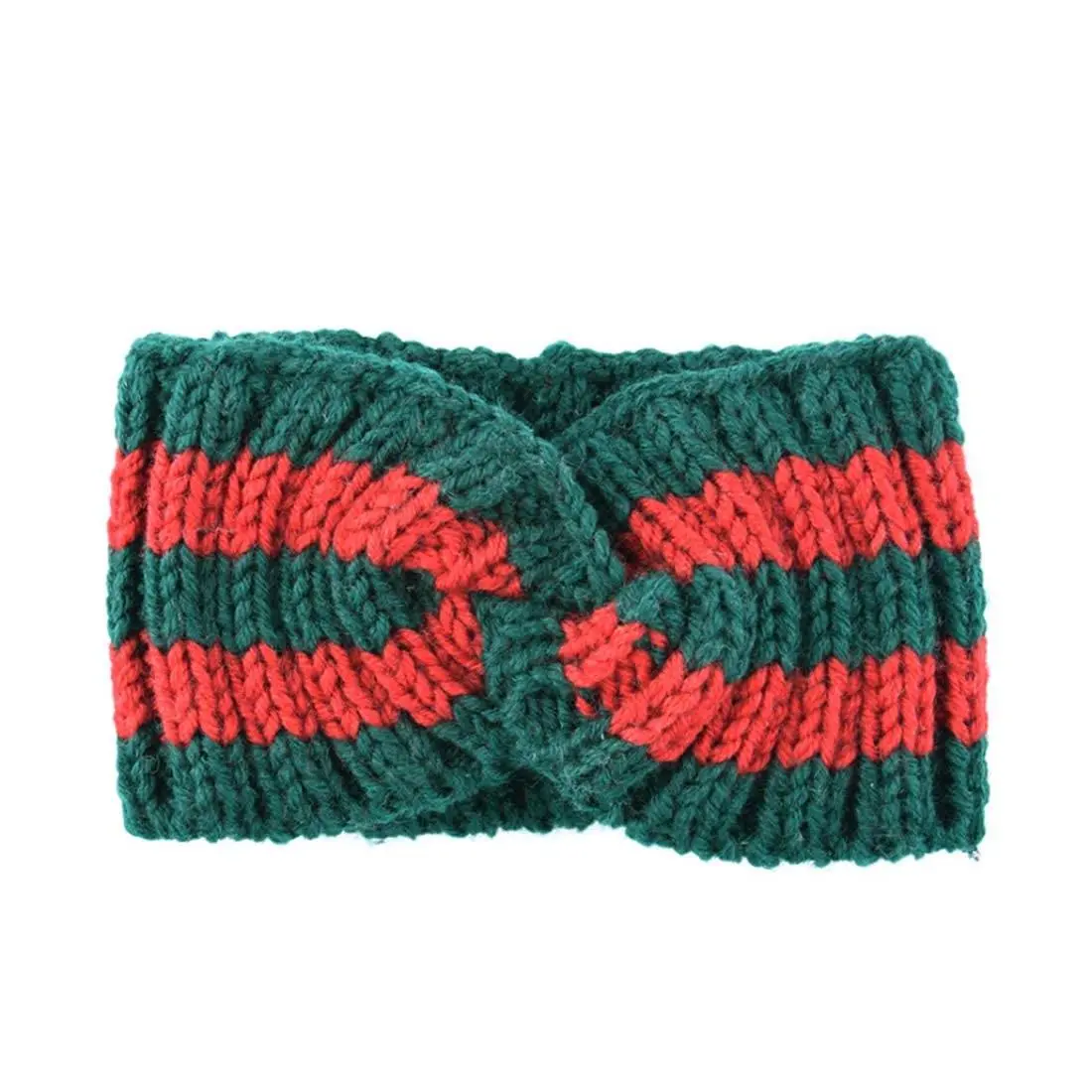 Chunky Knit Headbands Braided Winter Headbands Ear Warmers Crochet  Wraps Elastic Hair Band for Women