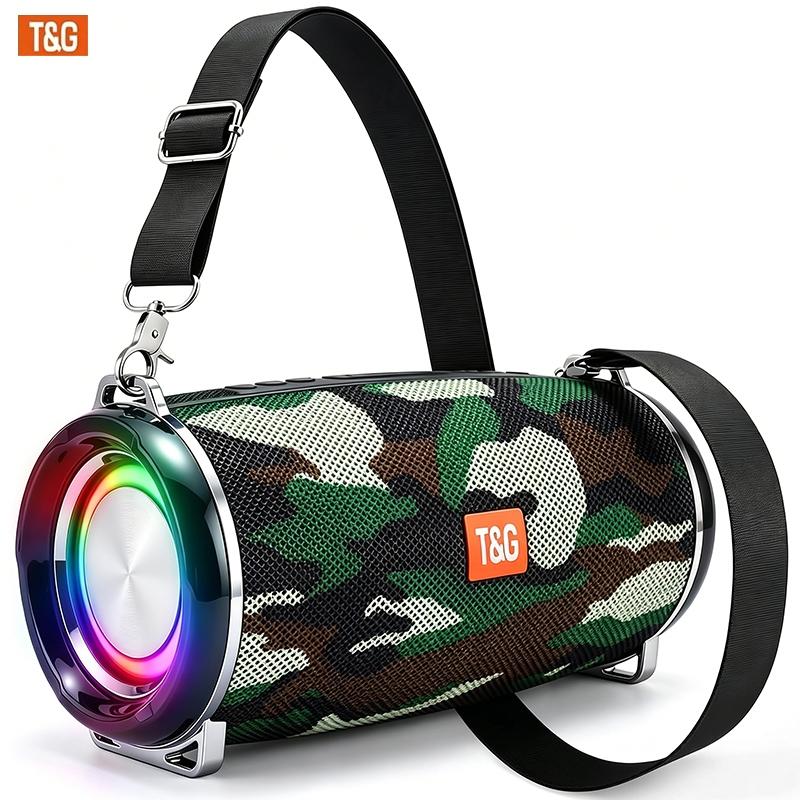 TG192 is a medium-sized music player that supports USB/TF/FM radio music playback. With TWS stereo sound, it can connect to various devices such as mobile phones, tablets, and TVs. It's perfect for carrying around, camping, and use at gatherings.