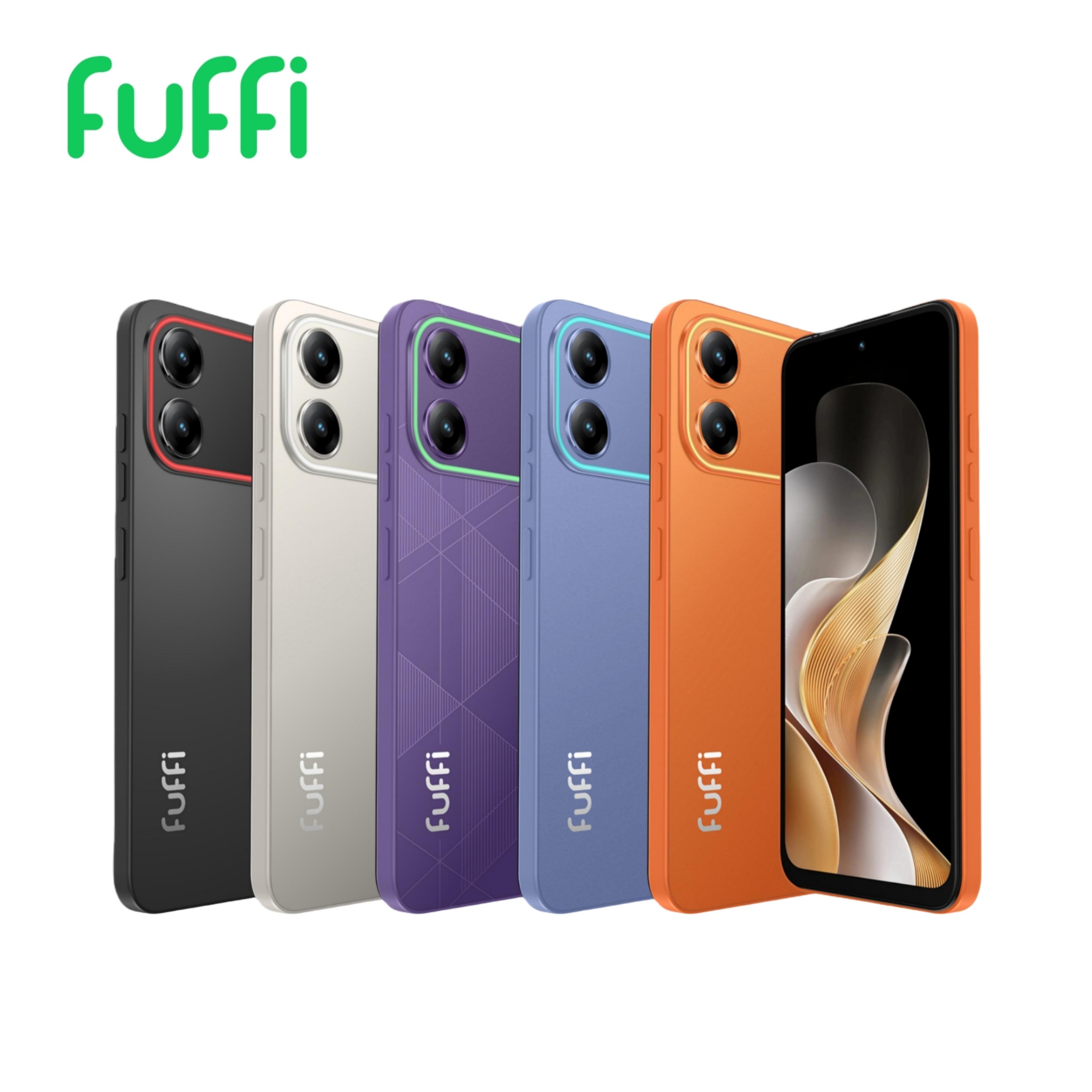 Fuffi Smartphone RGB Light Effect, 6.67-Inch HD Screen, 4GB RAM 32GB/64GB ROM, 16mp Camera, 4400mah Battery, Dual Sim Android 12
