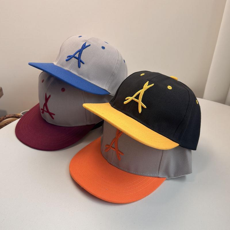 2025 New Spring Hip-Hop Cap with 3D Embroidered Letters, Flat Brim Baseball Cap, Street Casual Street Dance Hat