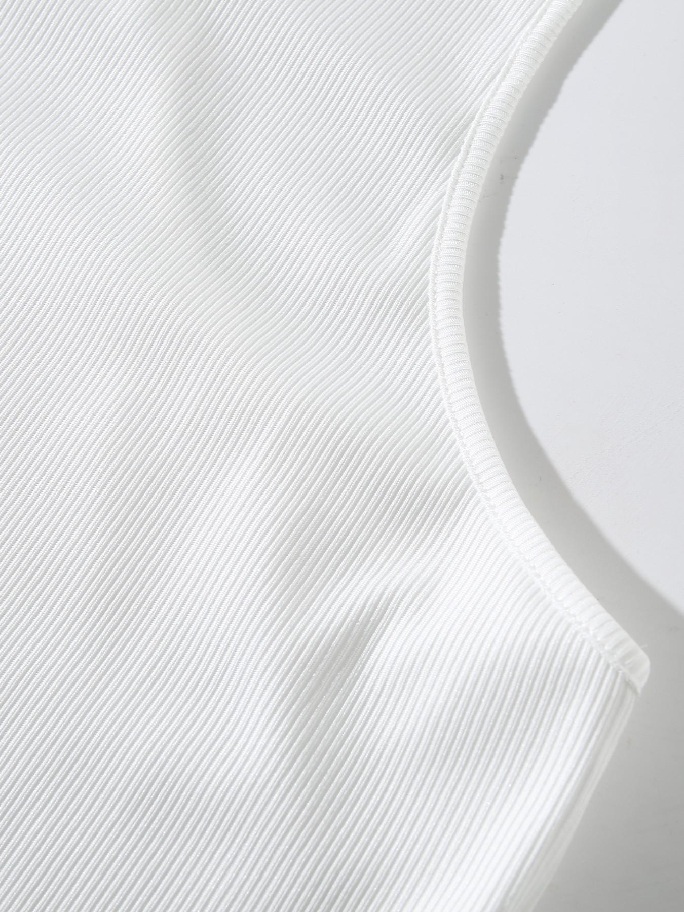 Men's Fitness Tank Top, Quick-Dry High Elasticity, Side Zip Design, Sleeveless T-Shirt, Gym Training, Running, Basketball, Tight Fit