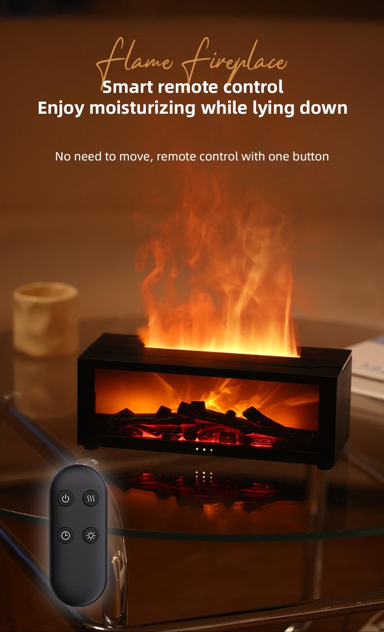 Upgrade Version 7-Color Flame Fireplace Essential Oil Diffuser, 150ML USB Desktop Quiet Cool Mist Humidifier, Humidifier for Home, USB Powered Humidifier, Timer Auto Shut-Off Upgrade Version 7-Color Flame Fireplace Essential Oil Diffuser, 150ML USB Desktop Quiet Cool Mist Humidifier, Humidifier for Home, USB Powered Humidifier, Timer Auto Shut-Off