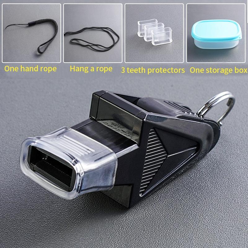 Portable Whistle with Lanyard, 1 Count Professional Training Whistle, Emergency Whistle, Outdoor Sports Whistle for Coach, Referee and Official