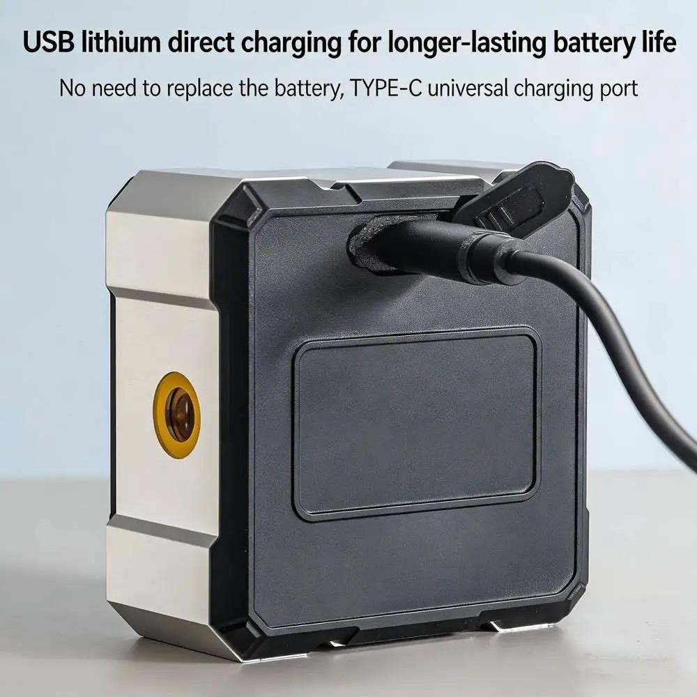 Digital Angle Meter with Electronic Laser Level, Quad Strong Magnet Protractor, Woodworking Measurement Tool, Precision Angle Finder