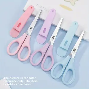 Round Tip Scissors - Precision Cutting Paper, Fabric and Thread, Multipurpose Home and Office Use, Sewing Scissors, Craft Cutting Tools, Cutting Supplies