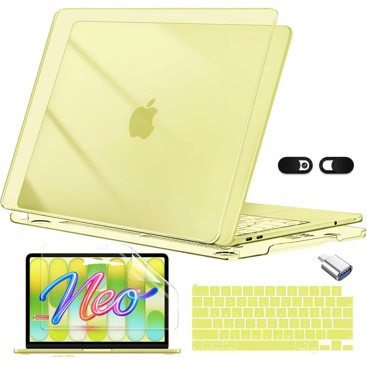 Yellow 5-piece set