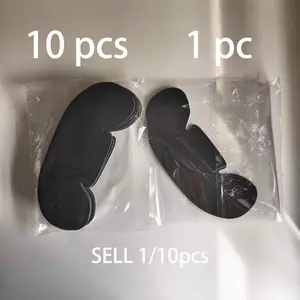 Golf Hat Sweat Liner | Prevents Stains & Odor,Golf Hat Sweat Liners - Reusable and Absorbent Pads - No Glue Hold - No More Sweat Black