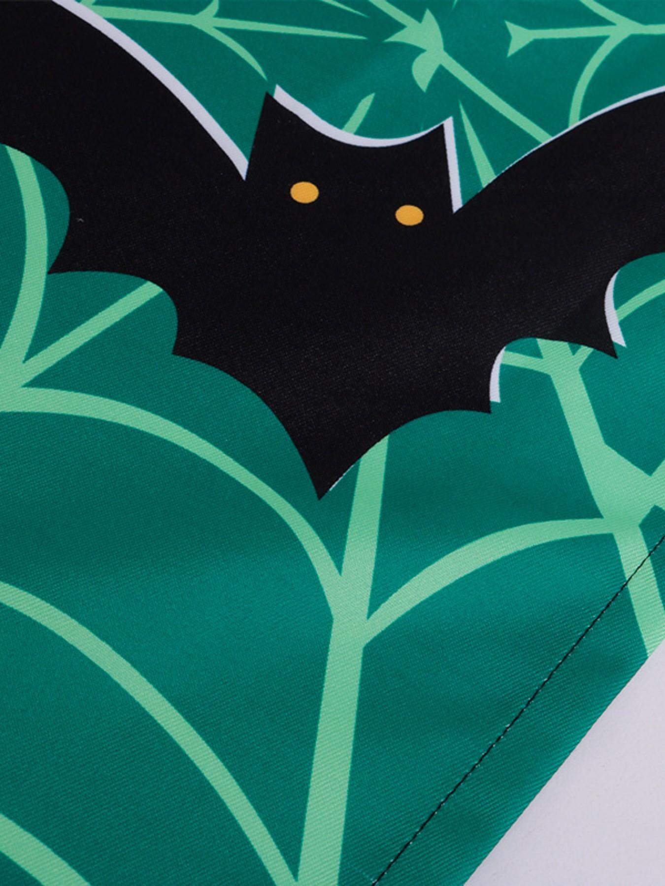 Halloween Cosplay Costume Witch Cloak, Printed Party Dress-Up, Perfect for Halloween Parties & Events, Stylish Wizard Robe