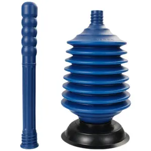 Bathroom Drain Plunger High Pressure Toilet Unclog Cleanser Kitchen for Sink Cleaning Tool Heavy Duty Pp Anti Clogging