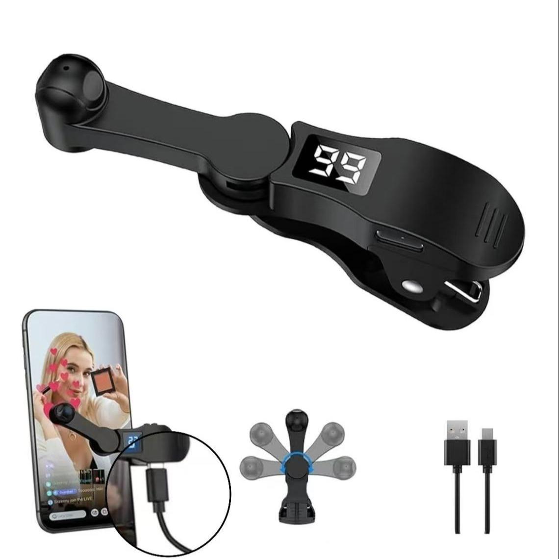 2026 New Smart Automatic Screen Clicker Device, USB Powered Finger Simulator, Adjustable Speed Physical Clicker for Gaming, Live Streaming Rewards Tasks