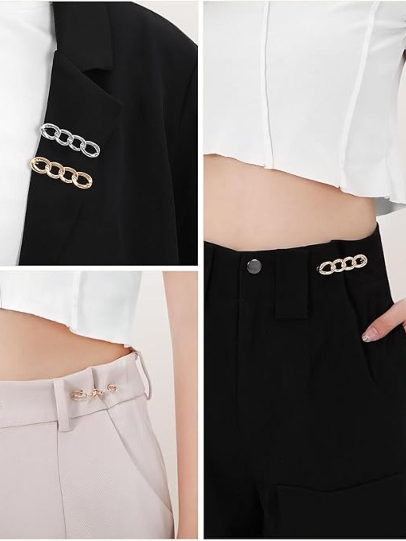 12-Piece Star Seamless Waistband Set, Adjustable Metal Jeans Tightener, Perfect Fit for All Occasions, Enhances Comfort and Style