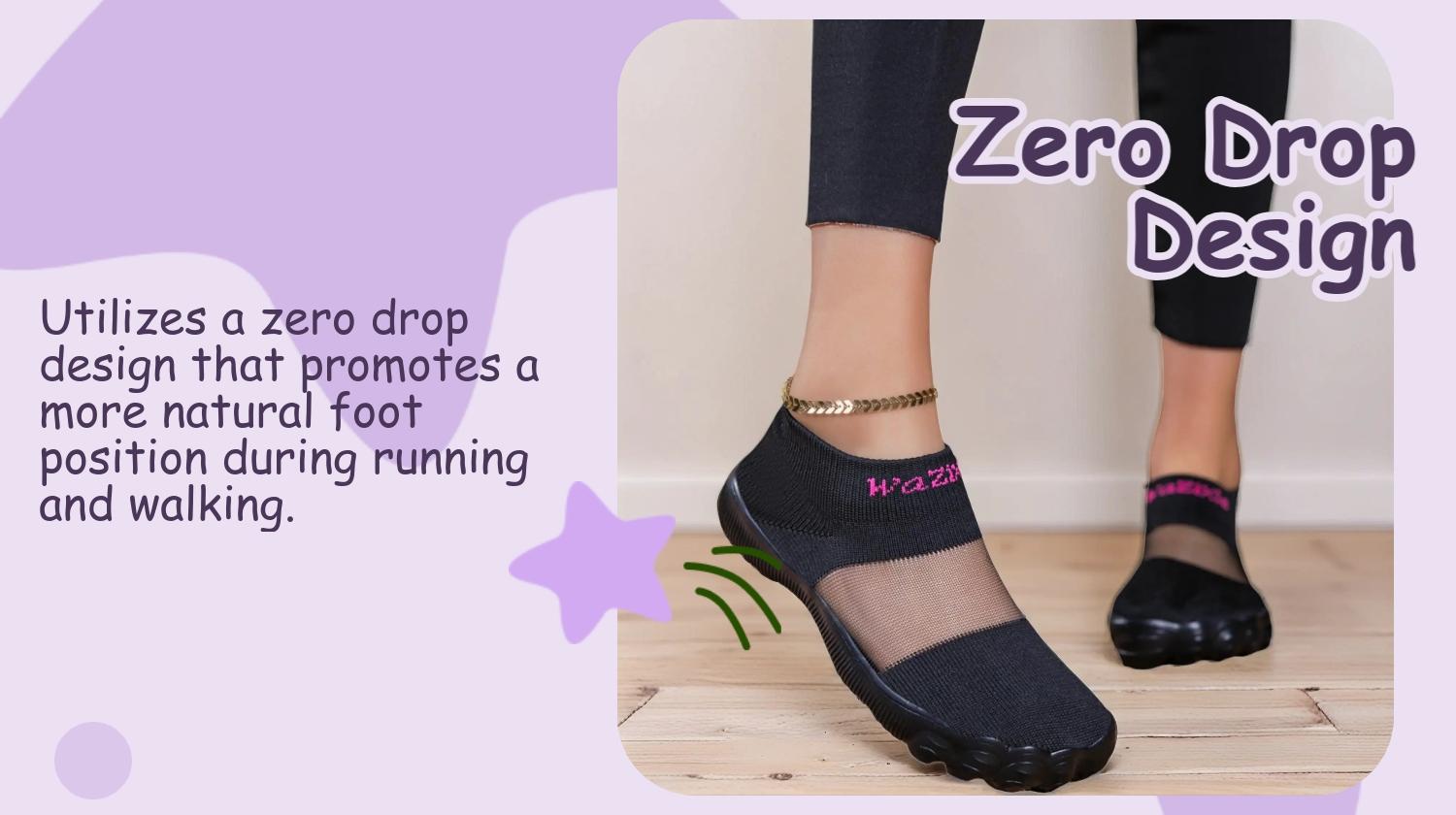 Women's Solid Color Breathable Comfortable Sports Shoes, Casual Wide Toe Box Minimalist Sneakers, Lightweight Breathable Running Shoes for Outdoor Activities