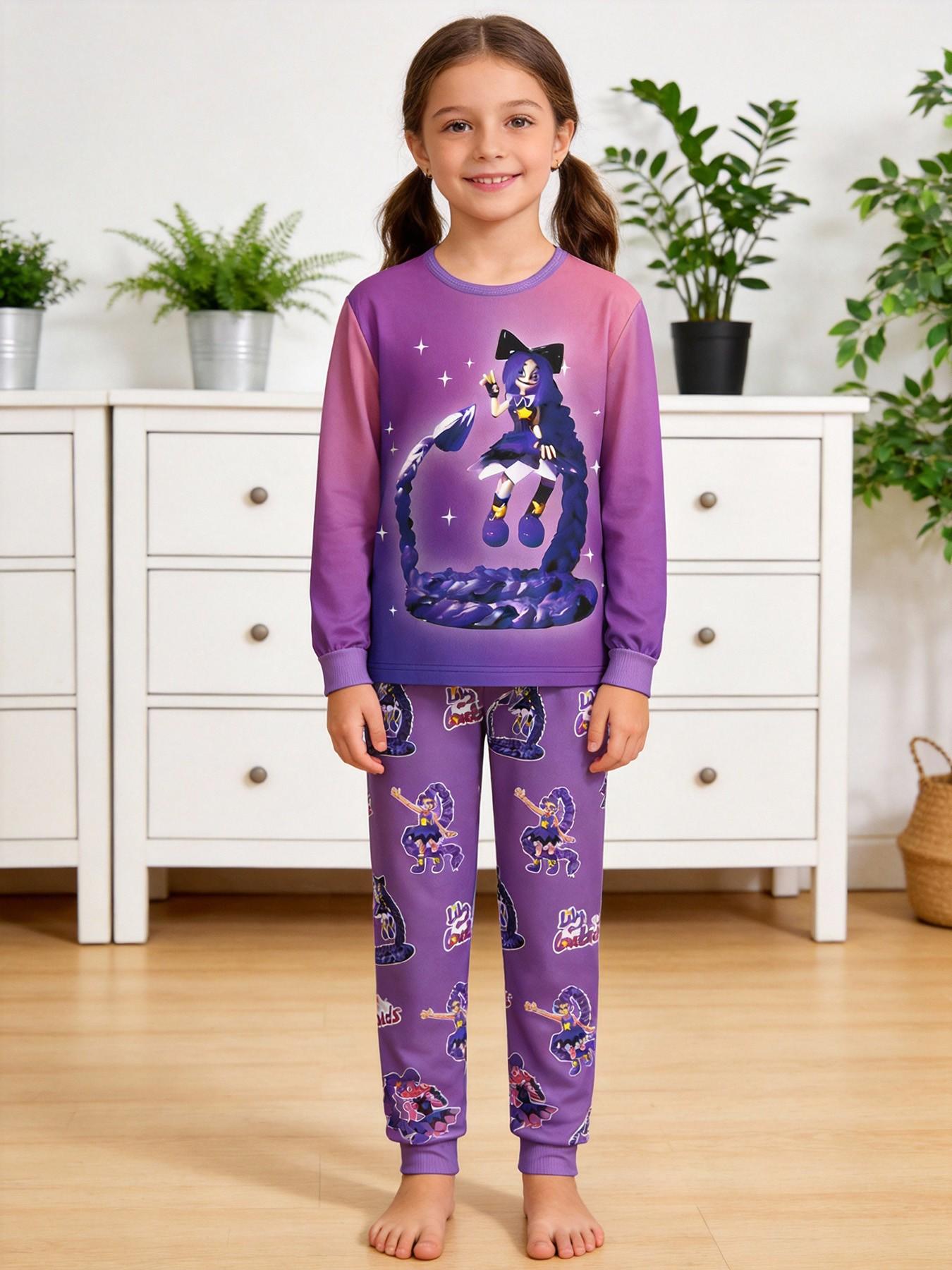 Poppy Playtime Chapter 5 Kids Long Sleeve Pajama Set, Cartoon Pattern Sleepwear, Cute Fitted Design, All Seasons Wear, New 2026 Edition