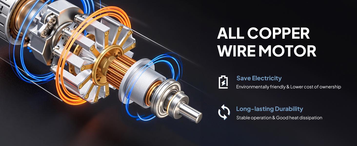 ROVSUN 20'' Floor Fans, High Velocity Heavy Duty Metal Industrial Floor Fan for Commercial & Residential, High Power Fan with Adjustable Tilt, Metal Box Fan for Garage, Gym, Bedroom, Shop, UL Listed