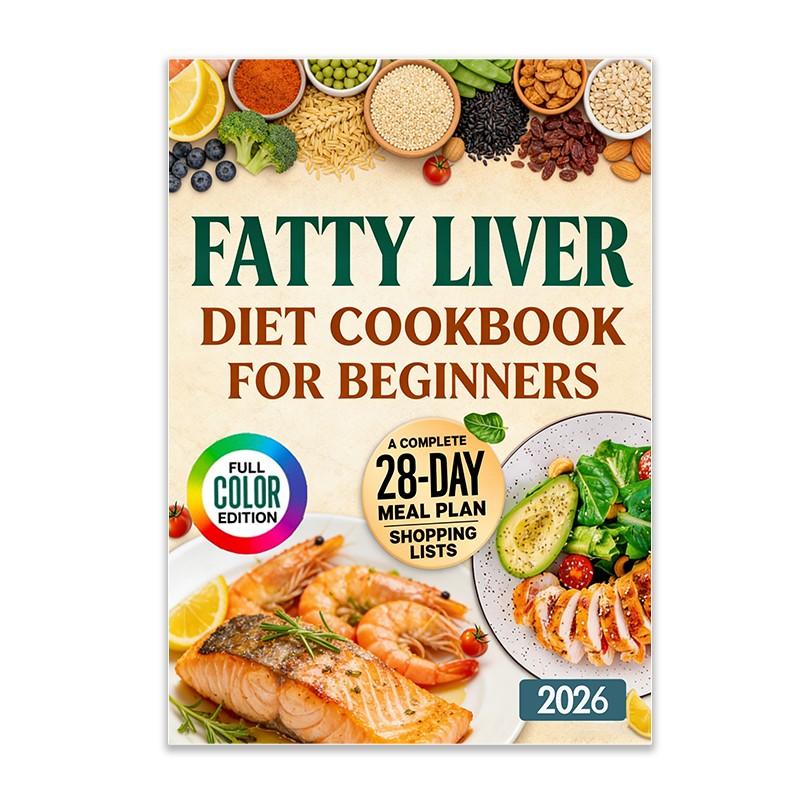 The 30-Minute Fatty Liver Diet Cookbook for Beginners: Quick and Delicious Recipes | 28-Day Meal Plan to Detox, Support Liver Health, Boost Energy, and Lose Weight. Includes Shopping List
