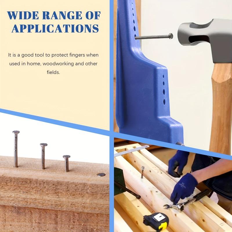 2pcs Nail Fixing Multi Function Pliers: Easily Hammer Nails & Screws with Finger Protectors & Knuckle Pliers!