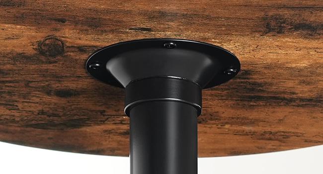 HOOBRO Round Bar Table, 35" Tall Pub Table, Cocktail Table with Base, Stable Counter Table with Non-Slip Base for Narrow Space, Bar Height Table for Kitchen, Easy to Assemble, Rustic Brown#SpringSale #BigSpringSale HOOBRO Round Bar Table, 35" Tall Pub Table, Cocktail Table with Base, Stable Counter Table with Non-Slip Base for Narrow Space, Bar Height Table for Kitchen, Easy to Assemble, Rustic Brown#SpringSale #BigSpringSale