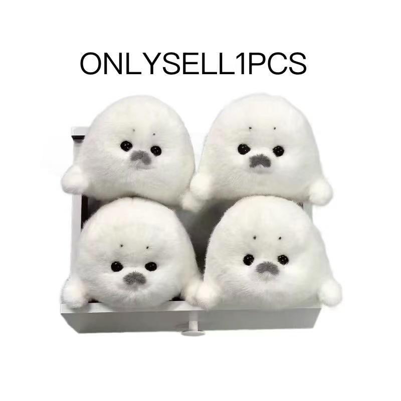 Plush Seal Animal Doll, Cute Ocean Creature Toy, Perfect Birthday Gift, Soft and Adorable, Ideal for Kids and Adults, Great for Collectors