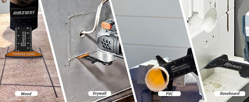 Valentine's Day 80-120PCS Titanium Oscillating Tool Blade, Professional Bi-Metal Multitool Blades Kits for Wood Nails, Metal, Plastic, with Japanese Teeth Fit Dewalt Milwaukee Bosch Worx Ryobi Valentine's Day 80-120PCS Titanium Oscillating Tool Blade, Professional Bi-Metal Multitool Blades Kits for Wood Nails, Metal, Plastic, with Japanese Teeth Fit Dewalt Milwaukee Bosch Worx Ryobi