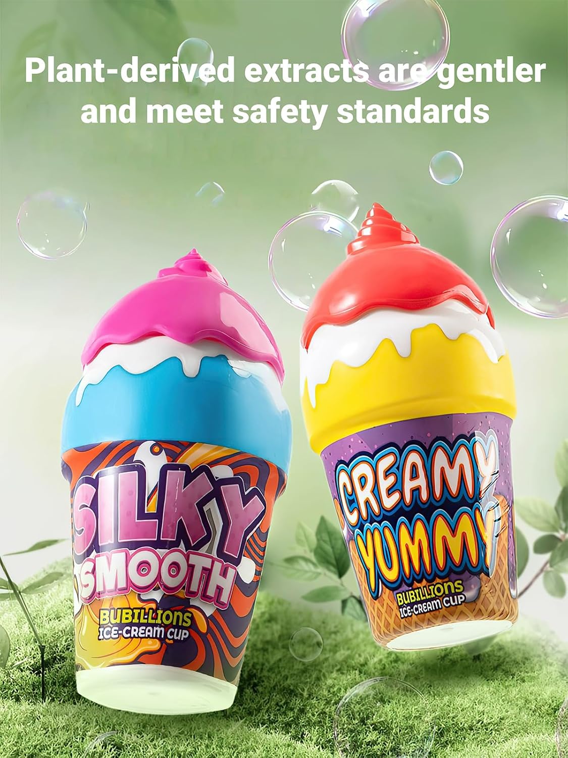 Combination inverted leak-proof bubble toys, dirt-free children's outdoor toy sets, non-toxic birthday party souvenirs, summer sensory gifts for boys and girls
