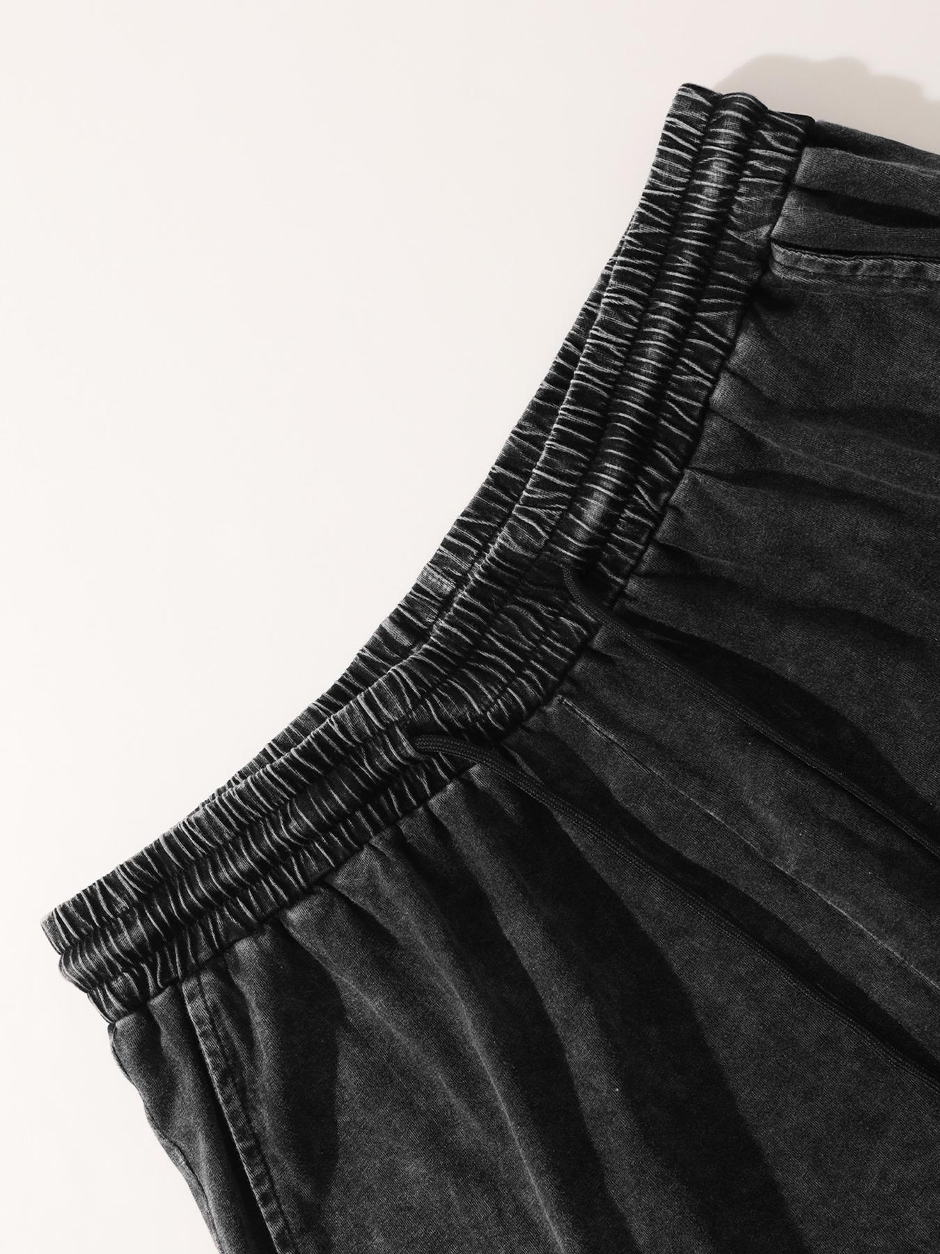 【Cotton】Men's Cartoon Print Tank Top & Letter Print Shorts Pyjama Two-Piece Set, Regular Fit Casual Comfy Round Neck Sleeveless Top & Shorts PJ Set, Men's Sleepwear for Summer Pajamas