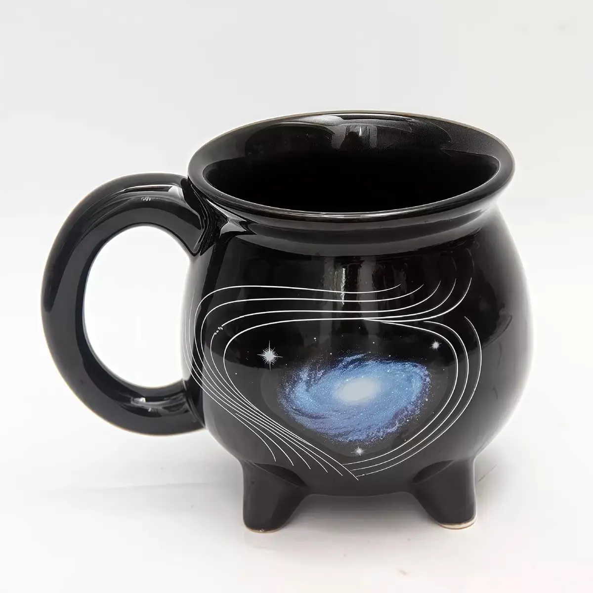 12oz High-Quality Ceramic Cauldron Mug - Witches Brew Themed Drinkware for Coffee, Modern Drink Container, Ideal Birthday Gift