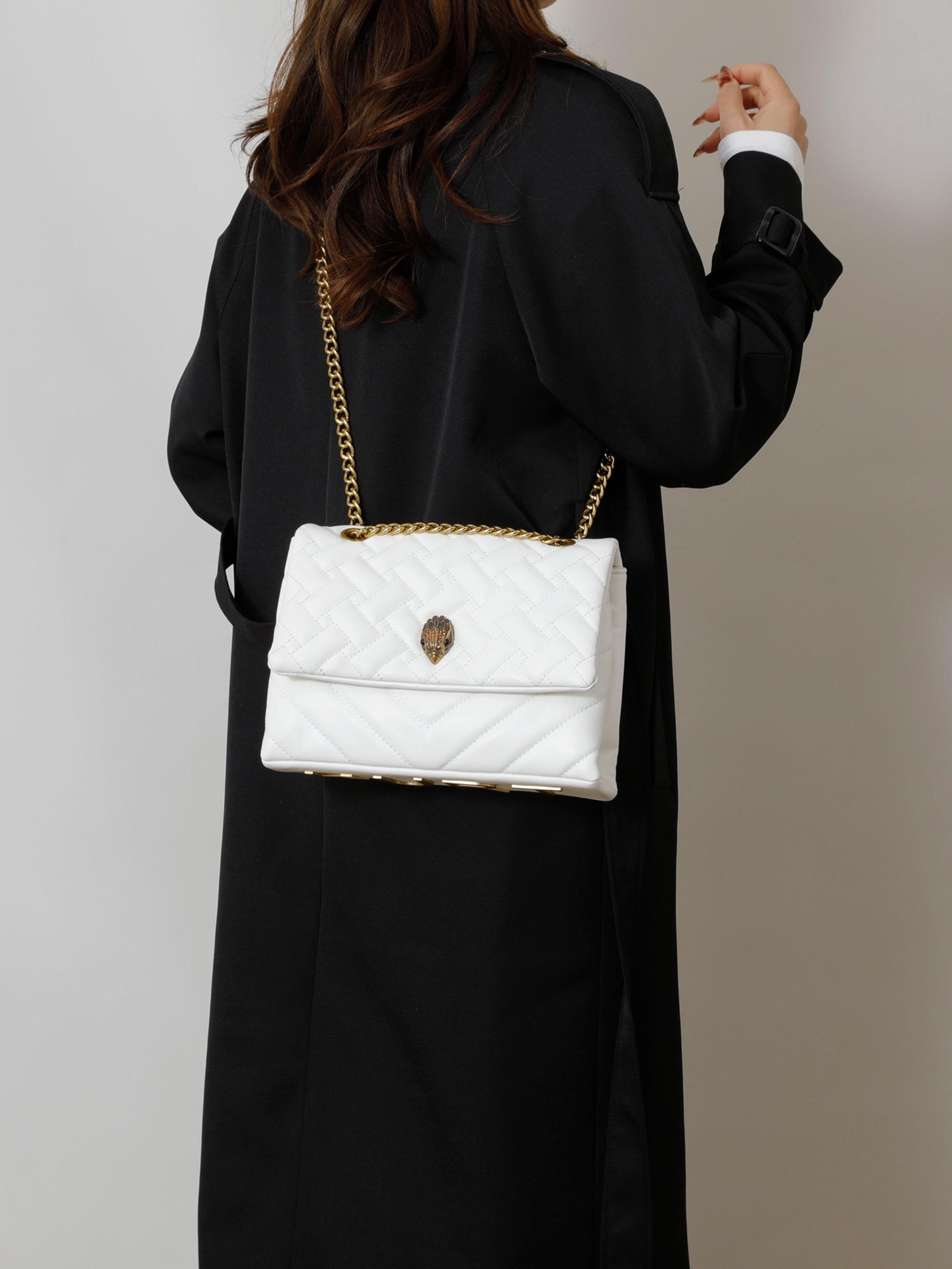 Fashion Crossbody Bag, Geometric Chain Letter Design, Large Capacity, Urban Commute, Shopping, Date Accessories, Daily Use