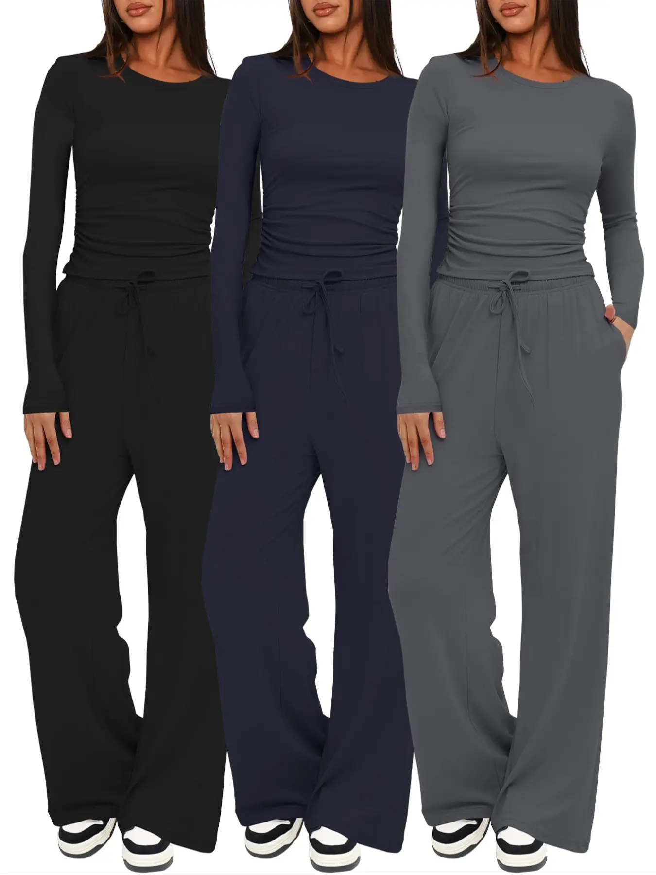 Black + Dark Blue + Dark Gray