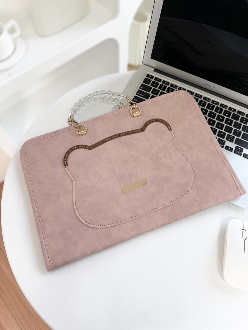Cute Laptop Bag Protective Case, High Aesthetic Commuter Universal Protection, Lightweight Portable Large Capacity Anti-Scratch Non-Slip, Laptop Casing